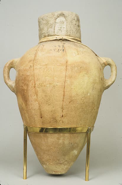 Sealed Amphora Containing Oil