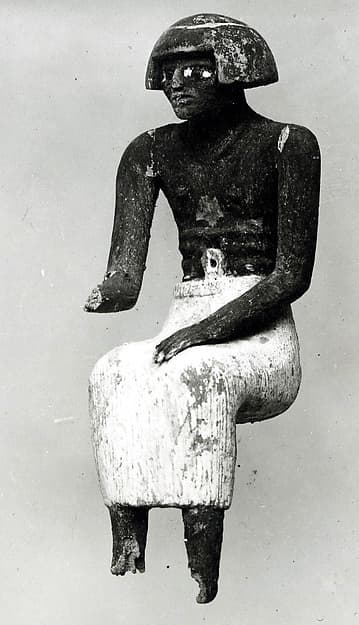Figure of a Seated Man