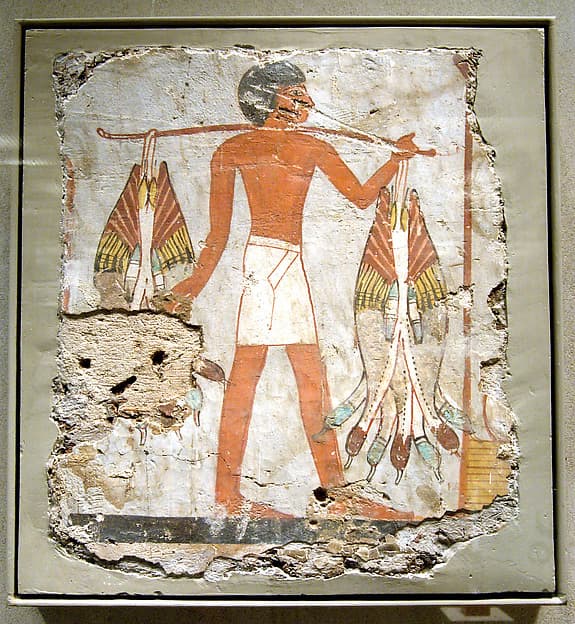 Man Carrying Ducks
