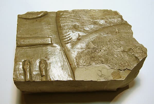 Raised relief fragment
