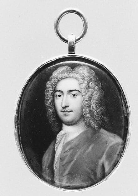 Portrait of a Man, by Christian Friedrich Zincke