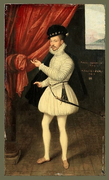 Portrait of a Man in White, by Monogrammist LAM