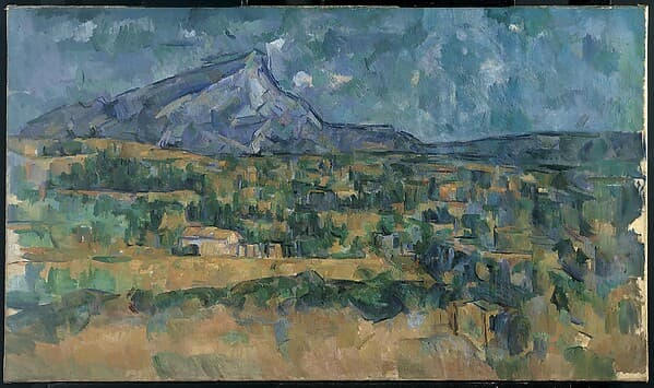 Mont Sainte-Victoire, by Paul Cézanne