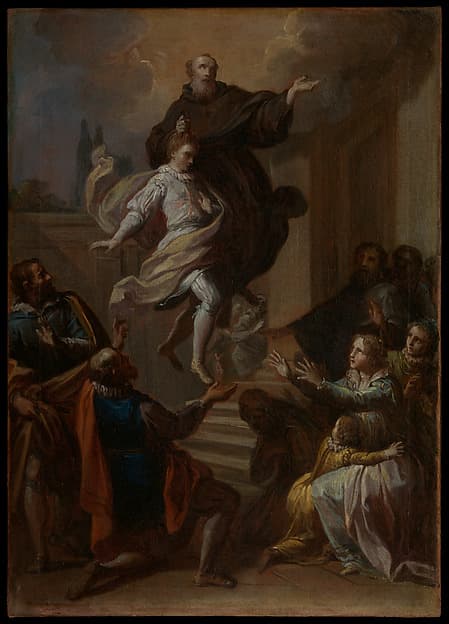 A Miracle of Saint Joseph of Cupertino (1603–1663), by Placido Costanzi