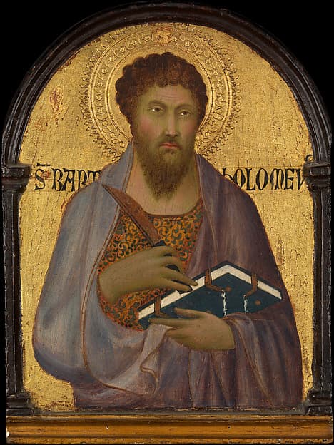Saint Bartholomew, by Simone Martini