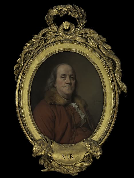 Benjamin Franklin (1706–1790), by Joseph Siffred Duplessis