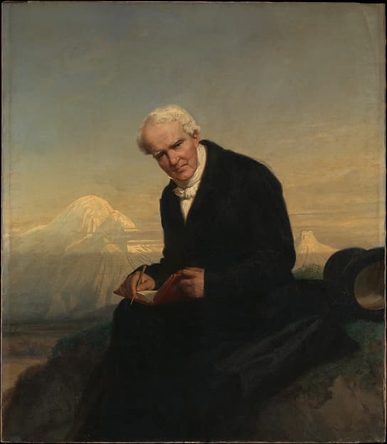 Baron Alexander von Humboldt (1769–1859), by Julius Schrader
