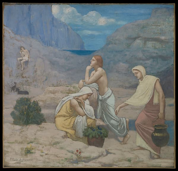 The Shepherd's Song, by Pierre Puvis de Chavannes
