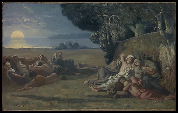 Sleep, by Pierre Puvis de Chavannes