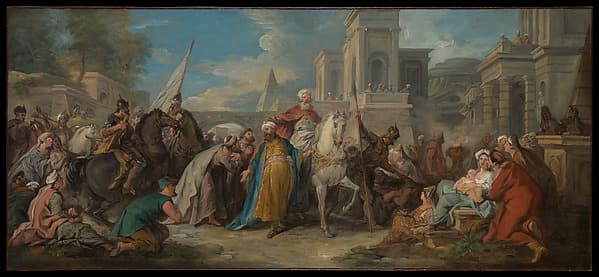 The Triumph of Mordecai, by Jean François de Troy
