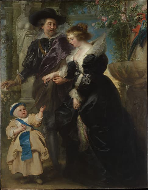 Rubens, Helena Fourment (1614–1673), and Their Son Frans (1633–1678), by Peter Paul Rubens