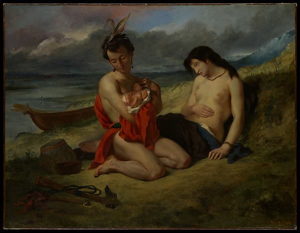 The Natchez, by Eugène Delacroix