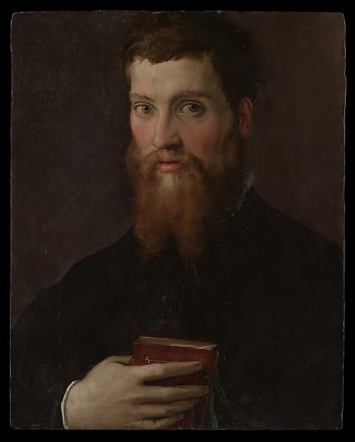 Carlo Rimbotti (1518–1591), by Francesco Salviati (Francesco de' Rossi)
