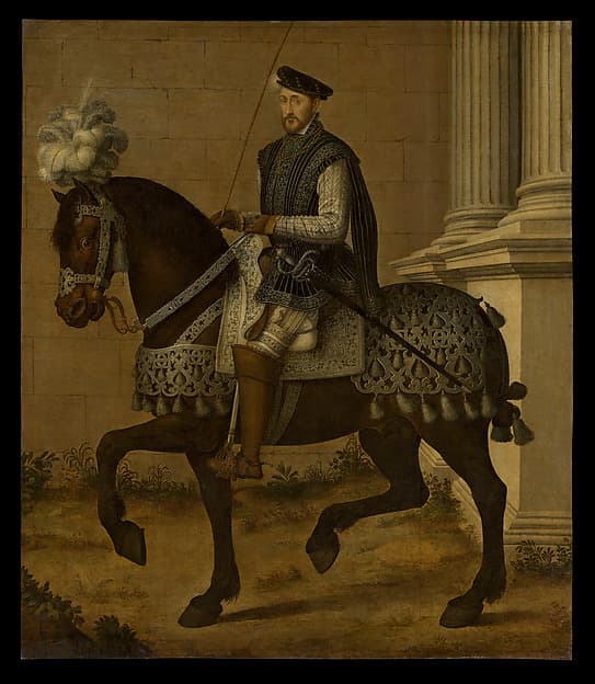Henry II (1519–1559), King of France, by François Clouet