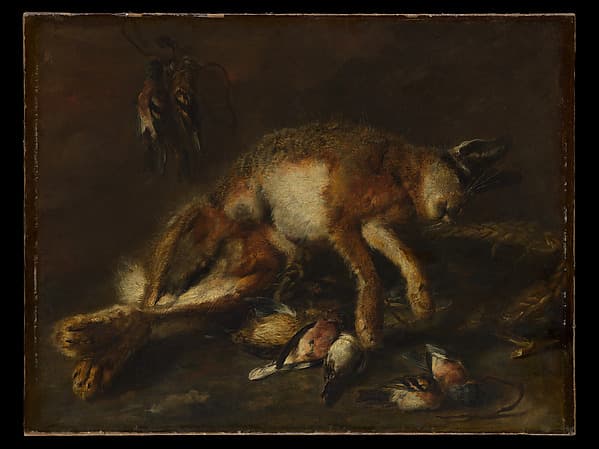A Hare and Birds, by Jan Fyt