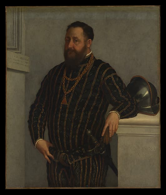 Portrait of a Man, by Giovanni Battista Moroni