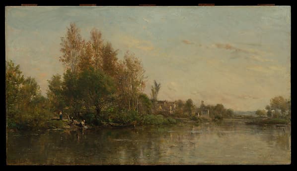 The Banks of the Oise, by Charles-François Daubigny