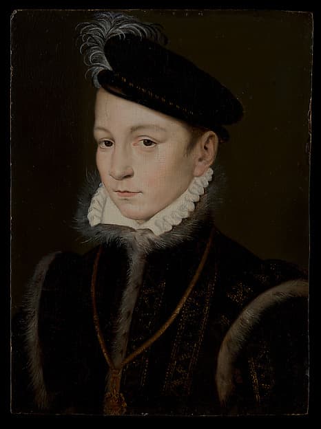 Charles IX (1550–1574), King of France, by François Clouet
