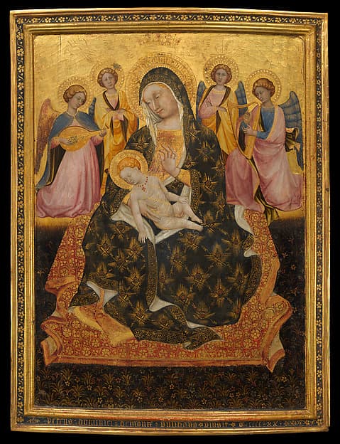 Madonna and Child with Angels, by Pietro di Domenico da Montepulciano