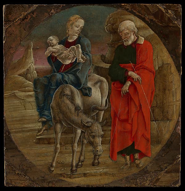 The Flight into Egypt, by Cosmè Tura (Cosimo di Domenico di Bonaventura)