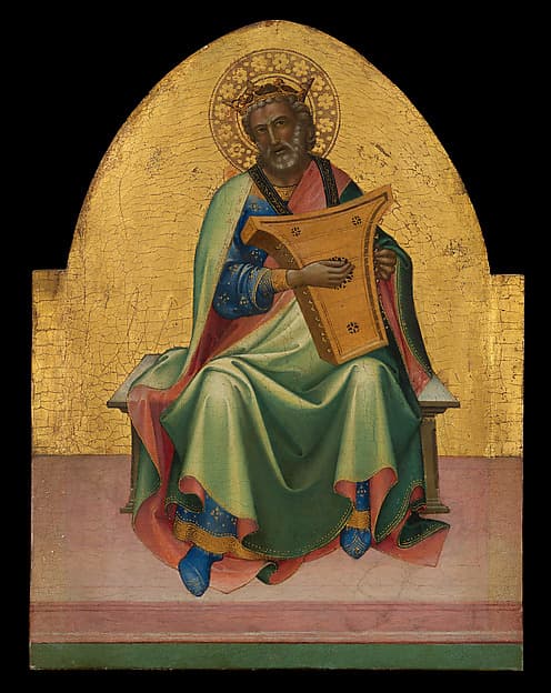 David, by Lorenzo Monaco (Piero di Giovanni)
