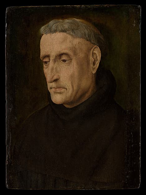 A Benedictine Monk, by Hugo van der Goes