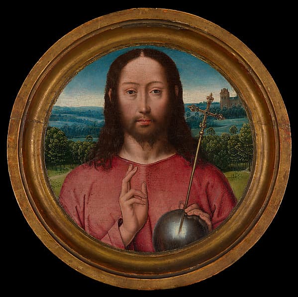 Salvator Mundi, by Hans Memling