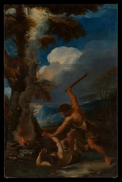 Cain Slaying Abel, by Pier Francesco Mola