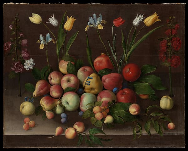 Fruit and Flowers, by Orsola Maddalena Caccia