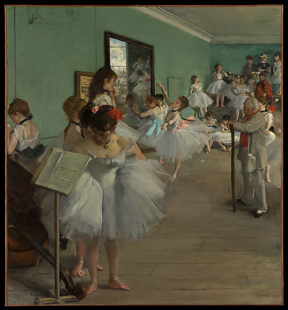 The Dance Class, by Edgar Degas