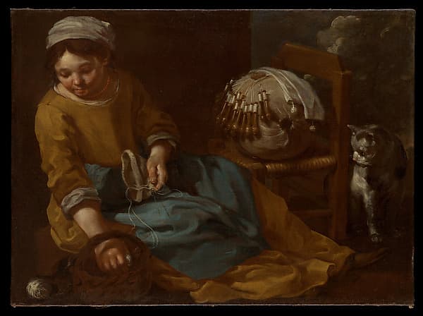 The Lacemaker, by Bernhard Keil