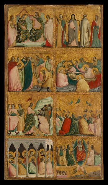 Scenes from the Life of Christ, by Giovanni Baronzio