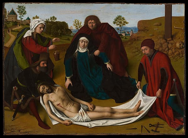 The Lamentation, by Petrus Christus