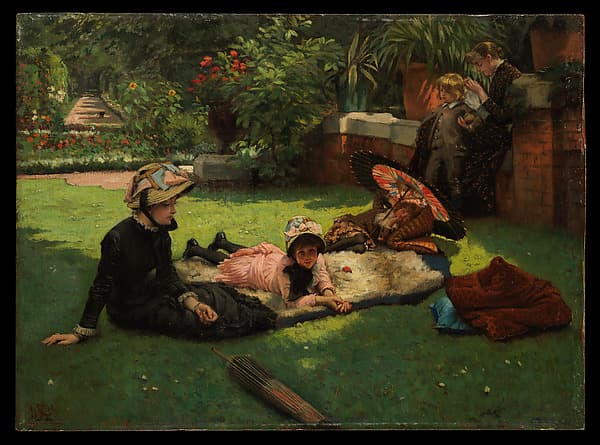 In Full Sunlight (En plein soleil), by James Tissot