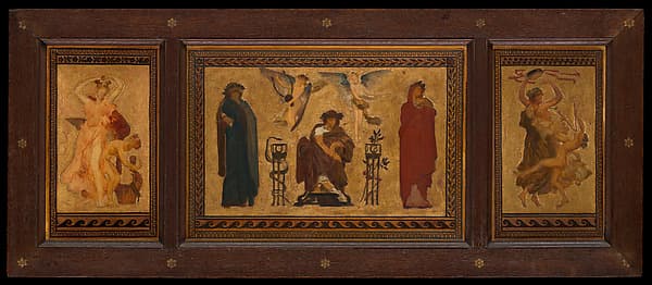 Study for the Ceiling of the Marquand Music Room, by Frederic, Lord Leighton