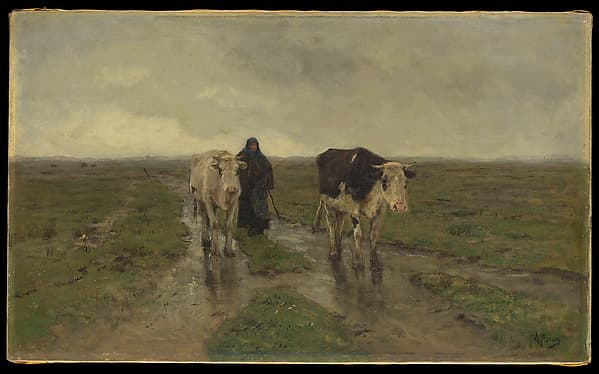Changing Pasture, by Anton Mauve
