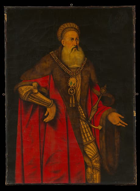 Friedrich I (1460–1536), Margrave of Brandenburg-Ansbach, by Franz Wolfgang Rohrich