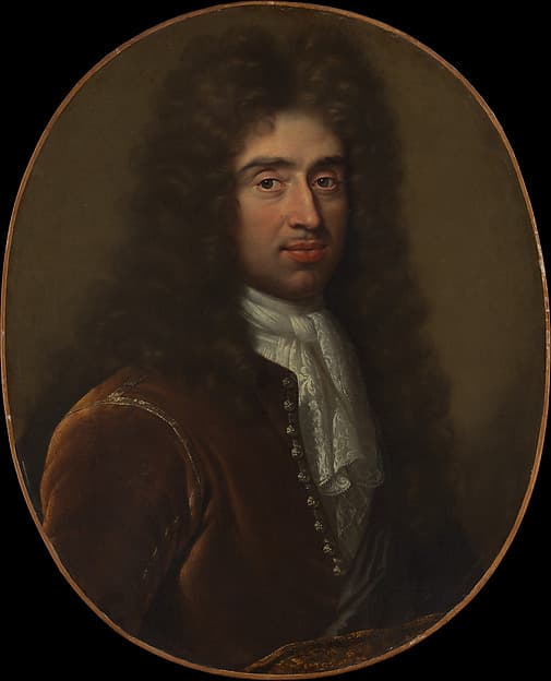 Portrait of a Man in a Brown Coat, by French Painter