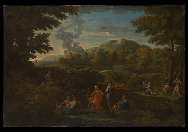Orpheus and Eurydice, by Nicolas Poussin