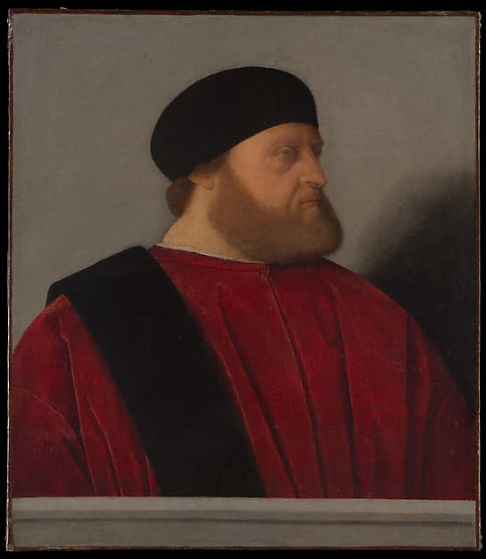 Portrait of a Venetian Senator, by Catena (Vincenzo di Biagio)