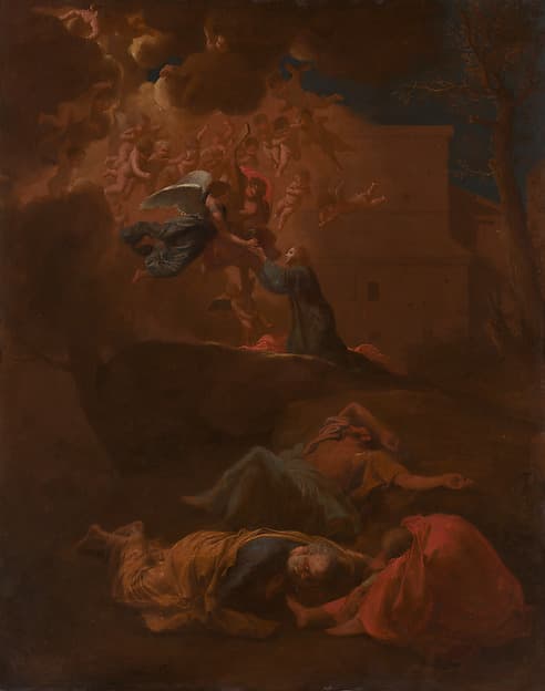 The Agony in the Garden, by Nicolas Poussin