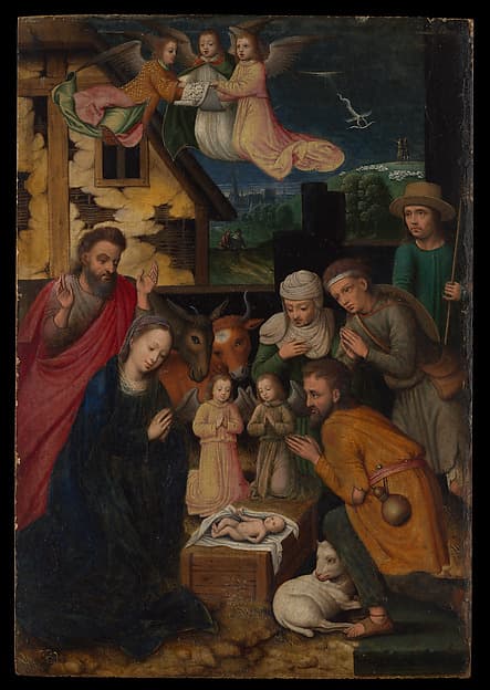 The Adoration of the Shepherds, by Marcellus Coffermans
