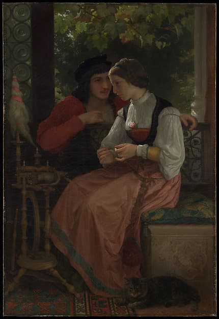 The Proposal, by William Bouguereau