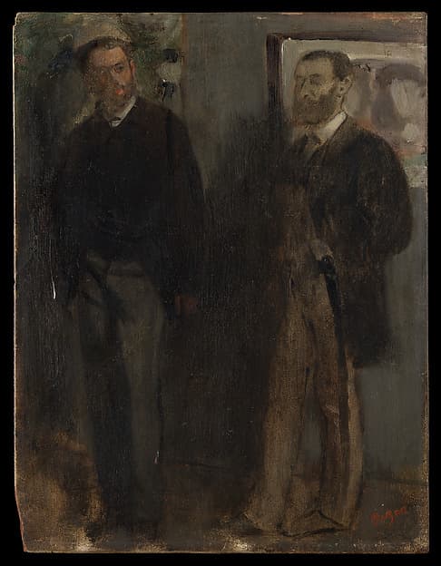 Two Men, by Edgar Degas