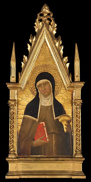 Saint Clare, by Lippo Memmi (Filippo di Memmo)