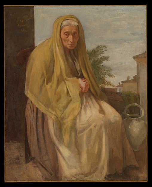The Old Italian Woman, by Edgar Degas