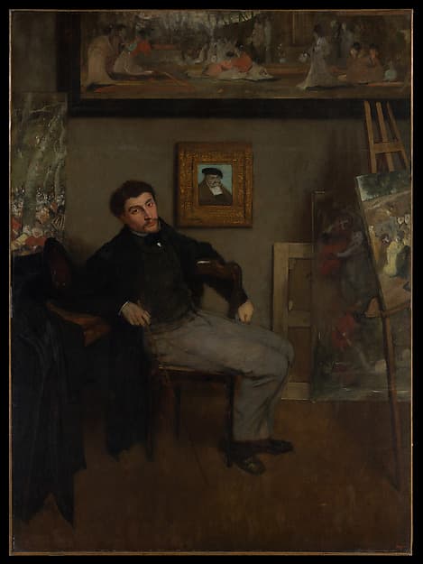 James-Jacques-Joseph Tissot (1836–1902), by Edgar Degas