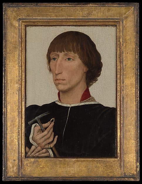 Francesco d'Este (born ca. 1429, died after 1486), by Rogier van der Weyden