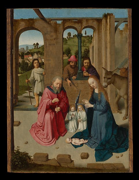 The Nativity, by Gerard David