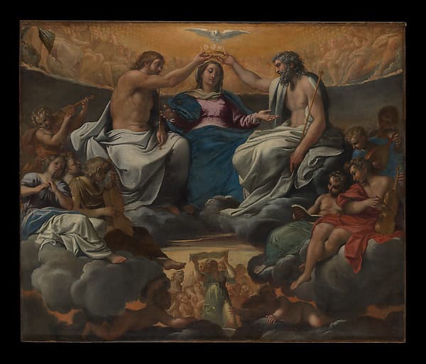 The Coronation of the Virgin, by Annibale Carracci